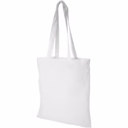Bullet Peru Cotton Tote - 37 x 42 cm, White