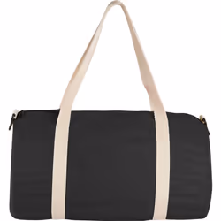 Bullet The Cotton Barrel Duffel - 45 x 25 x 25cm, Solid Black