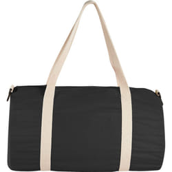 Bullet The Cotton Barrel Duffel - 45 x 25 x 25cm, Solid Black