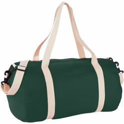 Bullet The Cotton Barrel Duffel - 45 x 25 x 25cm, Solid Black