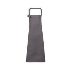 Premier Unisex Calibre Heavy Cotton Canvas Bib Apron - One Size, Dark Grey
