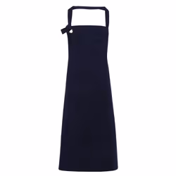 Premier Unisex Calibre Heavy Cotton Canvas Bib Apron - One Size, Navy