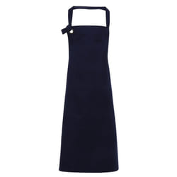 Premier Unisex Calibre Heavy Cotton Canvas Bib Apron - One Size, Navy
