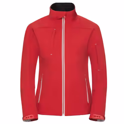 Russell Women/Ladies Bionic Softshell Jacket - 4XL, Classic Red