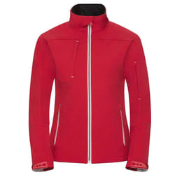 Russell Women/Ladies Bionic Softshell Jacket - 4XL, Classic Red