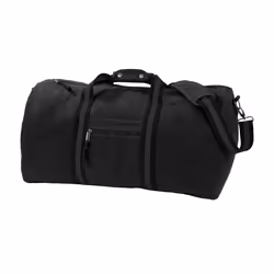 Quadra Vintage Canvas Holdall Duffle Bag - 45 Litres - One Size, Vintage Black