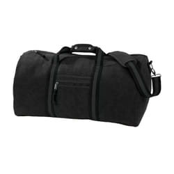 Quadra Vintage Canvas Holdall Duffle Bag - 45 Litres - One Size, Vintage Black