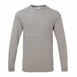 Gildan Mens Hammer Heavyweight Long Sleeve T-Shirt - 4XL, Graphite Heather