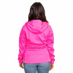 Trespass Womens/Ladies Sisely Waterpoof Softshell Jacket - XS, Pink Glow - Additional view 4