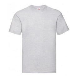 Screen Stars Fruit Of The Loom Mens Original Short Sleeve T-Shirt - 3XL, Heather