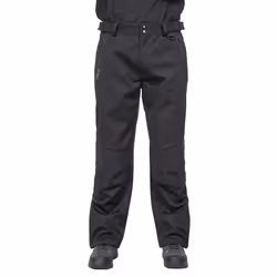 Trespass Mens Holloway Waterproof DLX Trousers - XS, Black