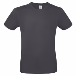 B&C Mens #E150 Tee - XS, Dark Grey