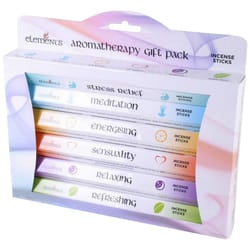 Elements Aromatherapy Incense Gift Pack (Box Of 6 Packs)