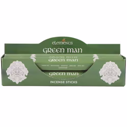 Elements Green Man Incense Sticks (Box Of 6 Packs)