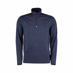 Rhino Mens Hyper Mid Layer Zip Skin Performance Top - XS, Navy Heather