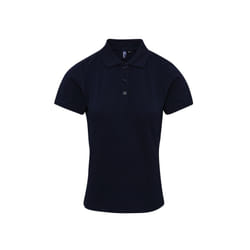 Premier Womens/Ladies Coolchecker Plus Piqu Polo With CoolPlus - XS, Navy
