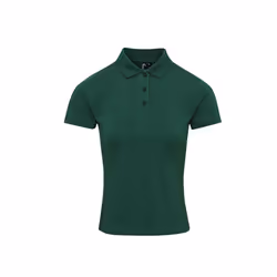 Premier Womens/Ladies Coolchecker Plus Piqu Polo With CoolPlus - M, Bottle