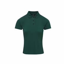 Premier Womens/Ladies Coolchecker Plus Piqu Polo With CoolPlus - XL, Bottle