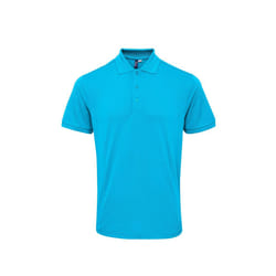Premier Mens Coolchecker Plus Pique Polo With CoolPlus - 4XL, Turquoise