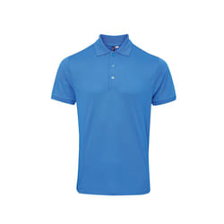 Premier Mens Coolchecker Plus Pique Polo With CoolPlus - 2XL, Sapphire