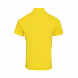 Premier Mens Coolchecker Plus Pique Polo With CoolPlus - 3XL, Yellow