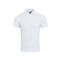 Premier Mens Coolchecker Plus Pique Polo With CoolPlus - XL, White