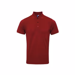 Premier Mens Coolchecker Plus Pique Polo With CoolPlus - L, Burgundy