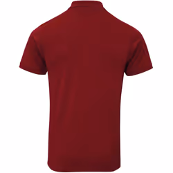 Premier Mens Coolchecker Plus Pique Polo With CoolPlus - L, Burgundy