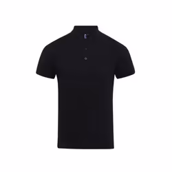 Premier Mens Coolchecker Plus Pique Polo With CoolPlus - XL, Black