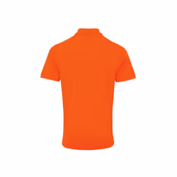 Premier Mens Coolchecker Plus Pique Polo With CoolPlus - XL, Orange