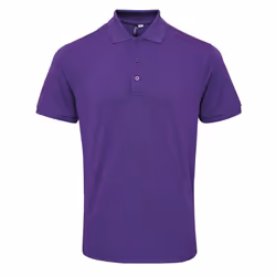 Premier Mens Coolchecker Plus Pique Polo With CoolPlus - 2XL, Purple