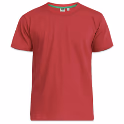 Duke Mens Flyers-2 Kingsize Crew Neck T-Shirt - 2XL, Red