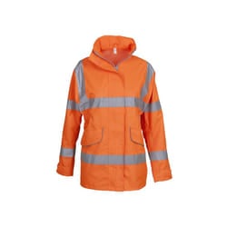 Yoko Womens/Ladies Hi-Vis Executive Jacket - M, Orange
