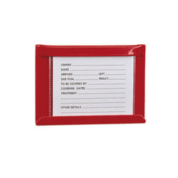 Stubbs Small Stud Card Holder Spare Card - Small, Red