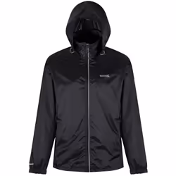 Regatta Mens Lyle IV Waterproof Hooded Jacket - 5XL, Black