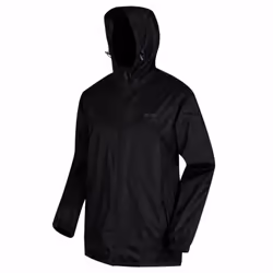 Regatta Mens Pack It III Waterproof Jacket - L, Black