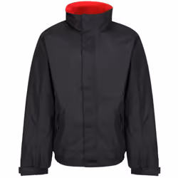 Regatta Dover Waterproof Windproof Jacket (Thermo-Guard Insulation) - XS, Black/Classic Red