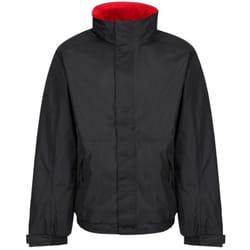 Regatta Dover Waterproof Windproof Jacket (Thermo-Guard Insulation) - M, Black/Classic Red