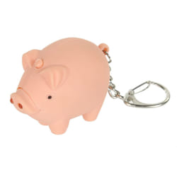 ) Regatta Great Outdoors Childrens/Kids Animal Keyring Torch - One Size, Pig (Pink