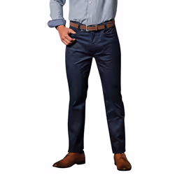 Premier Mens Performance Chinos - 42L, Navy