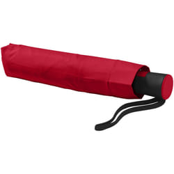 Bullet 21 Inch Wali 3-Section Auto Open Umbrella - One Size, Red