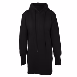 Mantis Womens/Ladies Hoodie Dress - L, Black