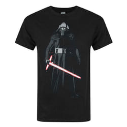 Star Wars Mens The Force Awakens Kylo Ren T-Shirt - L, Black