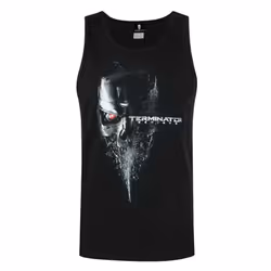 Terminator Mens Genisys Logo Vest - XXL, Black