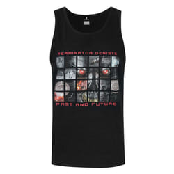 Terminator Mens Genisys Past And Future Vest - XL, Black