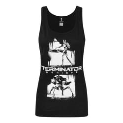 Terminator Womens/Ladies Genisys Graffiti Sleeveless Vest - XL, Black