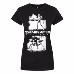 Terminator Womens/Ladies Genisys Graffiti T-Shirt - XL, Black