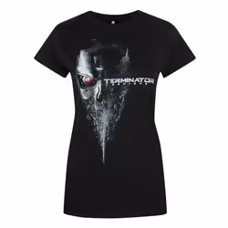 Terminator Womens/Ladies Genisys Logo T-Shirt - S, Black