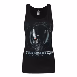 Terminator Womens/Ladies Genisys Endoskeleton Vest - XL, Black