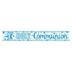 Amscan 1st Holy Communion Holographic Foil Banner